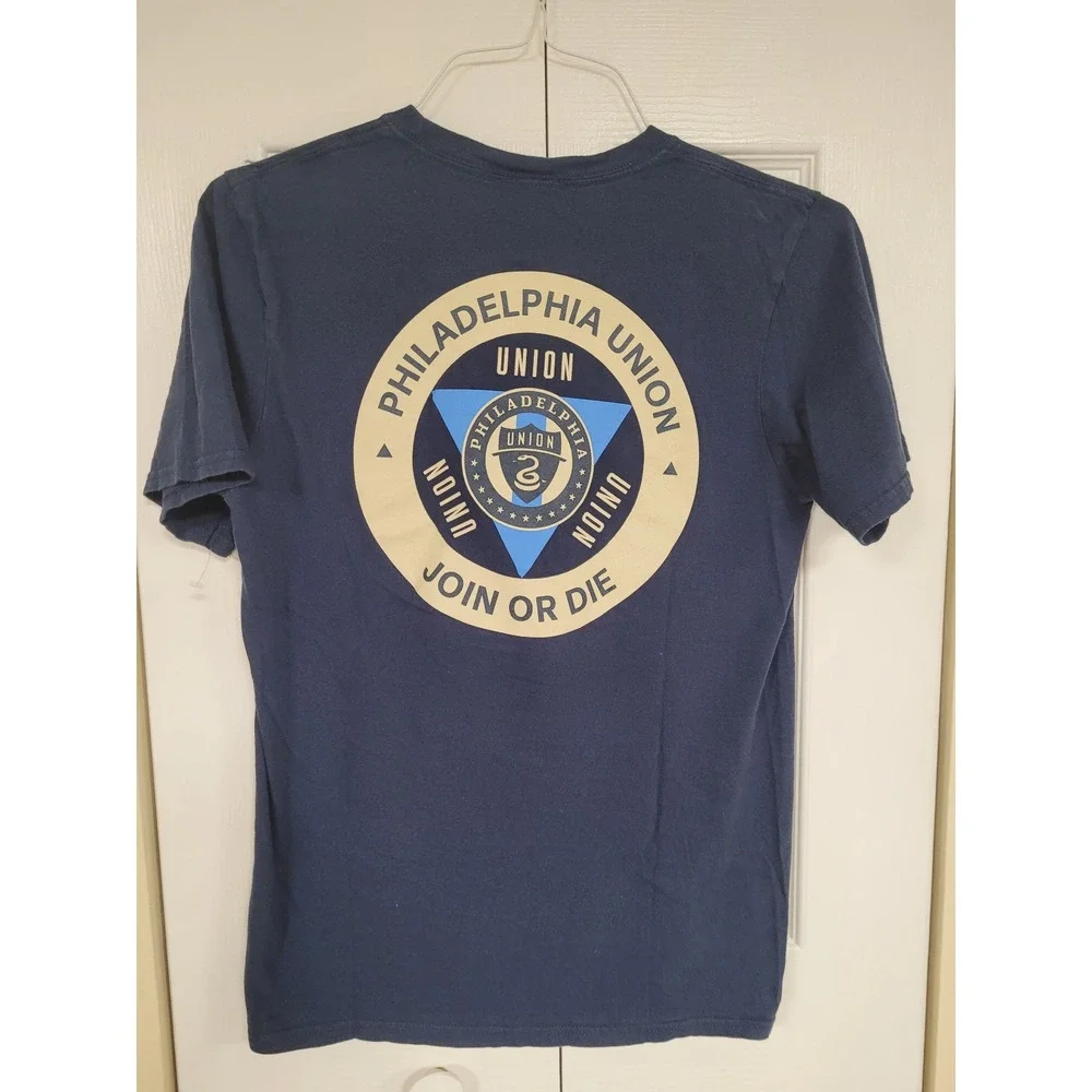 Philadelphia Union MLS Navy Blue Fanatics Graphic T Shirt‎ - Kids